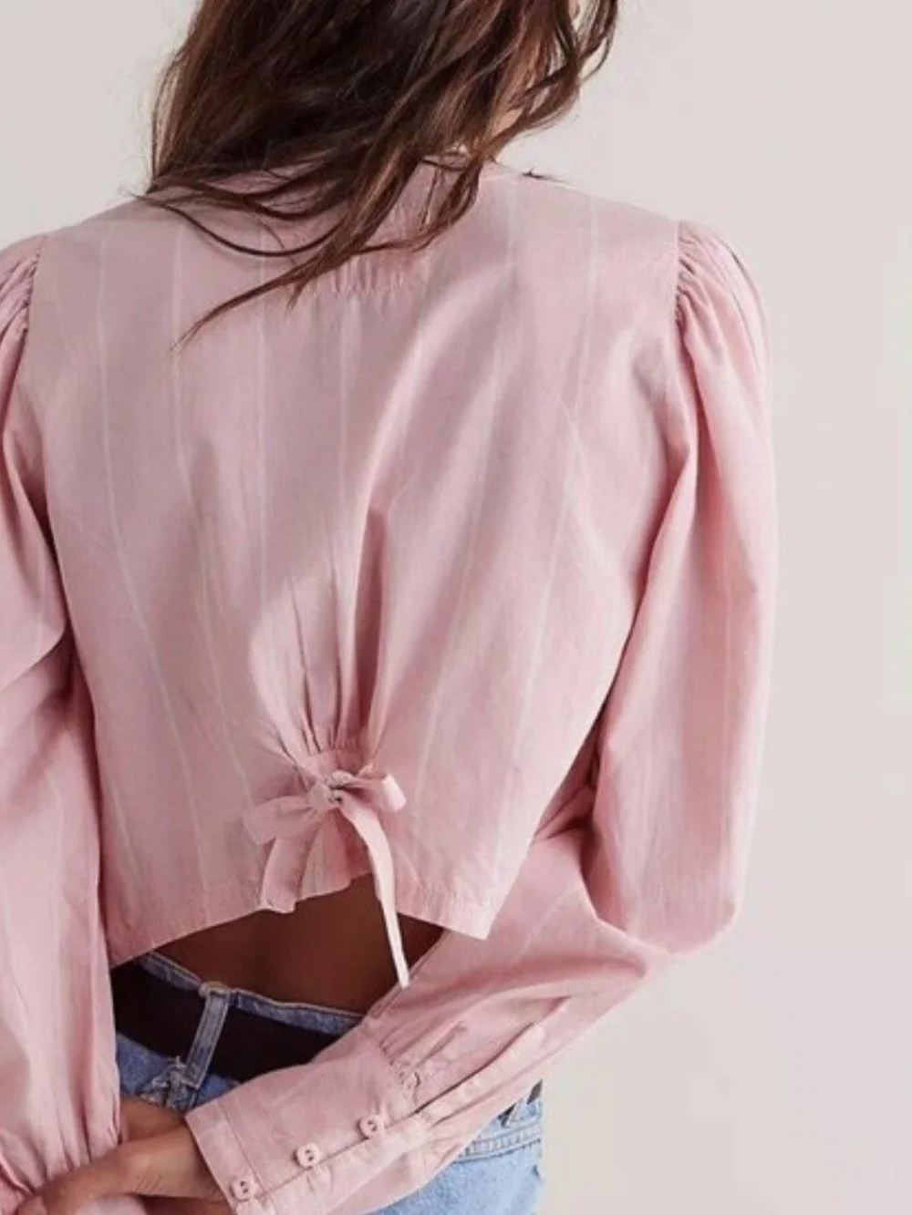 Free People  Free People  Farmhouse Fresh Top Blouse Shirt Striped L Nwt